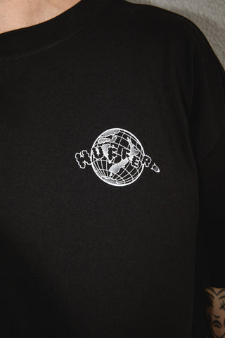 BLOCK TEE 220/FLIGHT PLAN BLACK