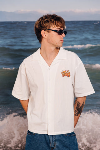 COSTA SHIRT/SHIT ITS HOT CHALK