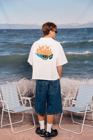 COSTA SHIRT/SHIT ITS HOT CHALK