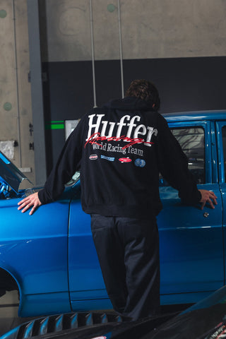 SUB CROP HOOD 350/PITT BLACK