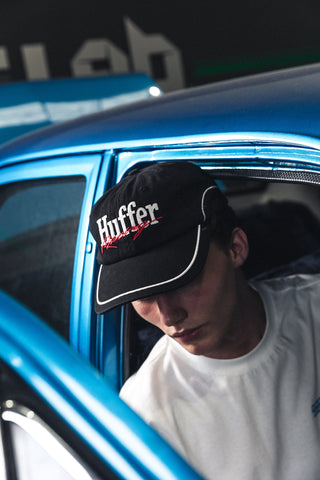 GAFFER CAP/PITT WASHED BLACK