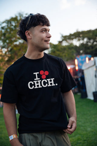 MENS SUP TEE/3-BALL CHCH BLACK