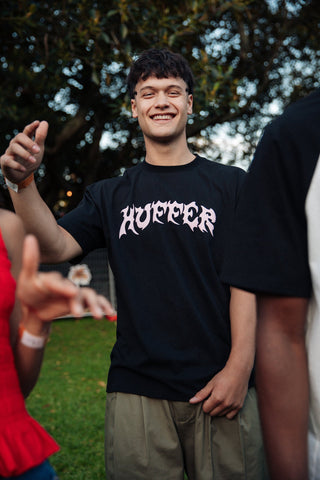 BLOCK TEE 220/MOTLEY BLACK