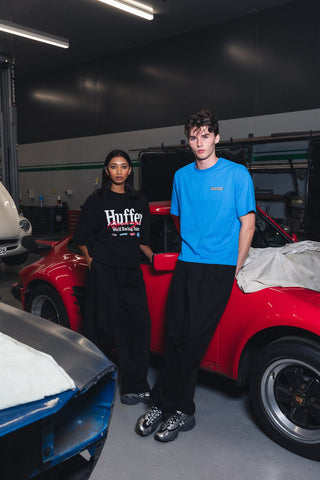 BLOCK CROP TEE/SPONSORS SPRINT BLUE