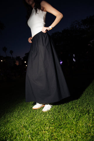 ABBI MAXI SKIRT BLACK