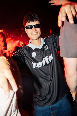 MENS FOOTBALL JERSEY BLACK