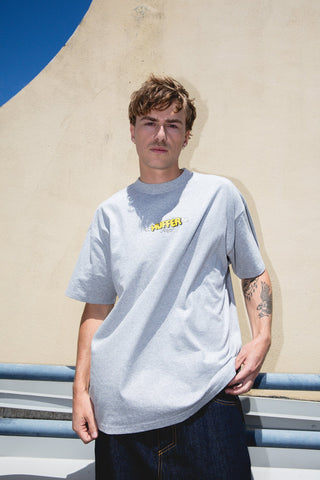 BLOCK TEE 220/ANIMATE GREY MARLE