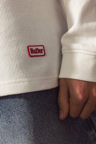 WAFFLE LS TEE CHALK