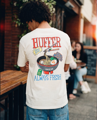 BLOCK TEE 220/NOODS CHALK