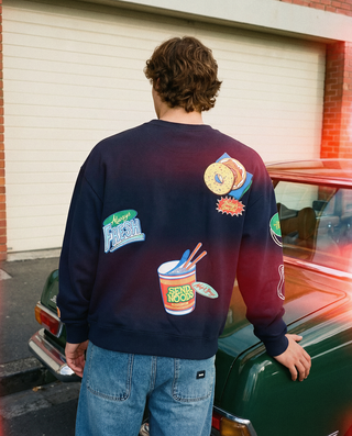 BLOCK CREW 350/HOT & SPICY NAVY