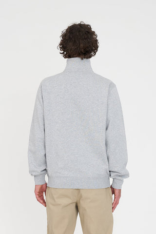 CLASSIC 1/4 ZIP JERSEY/3BALL GREY M