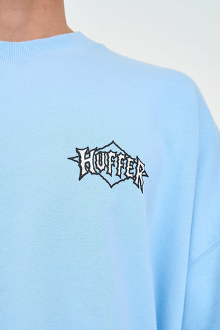 SUB CROP CREW 350/SWELL BAY BLUE