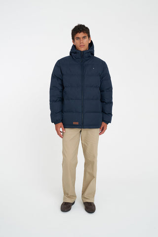 MENS CLASSIC DOWN JKT HRGBONE NAVY