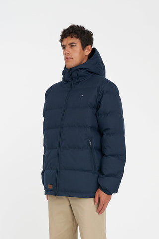 MENS CLASSIC DOWN JKT HRGBONE NAVY