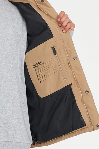 MENS CLASSIC DOWN VEST TAN