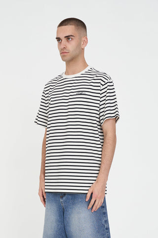 MENS OUI OUI SUP TEE BLACK/CHALK