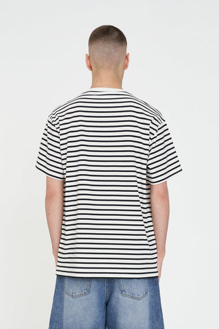 MENS OUI OUI SUP TEE BLACK/CHALK