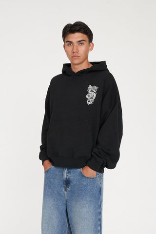 SUB CROP HOOD 350/VIPER BLACK