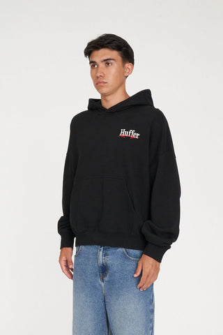 SUB CROP HOOD 350/PITT BLACK