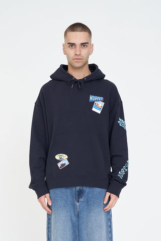 BLOCK HOOD 350/RUN IT BACK NAVY