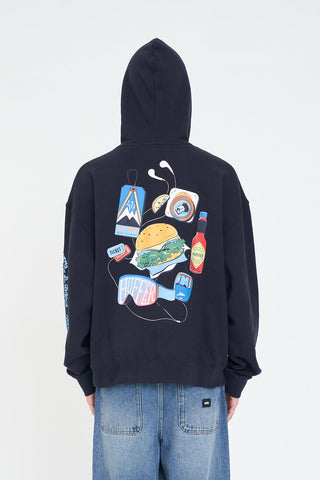 BLOCK HOOD 350/RUN IT BACK NAVY