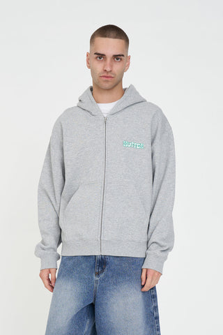 BLOCK ZIP HOOD 350/VARIANT GREY MRL