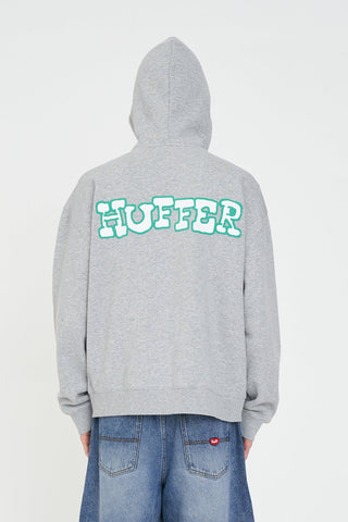 BLOCK ZIP HOOD 350/VARIANT GREY MRL