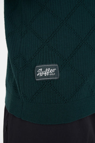 TRUE KNIT POLO GOLF GREEN