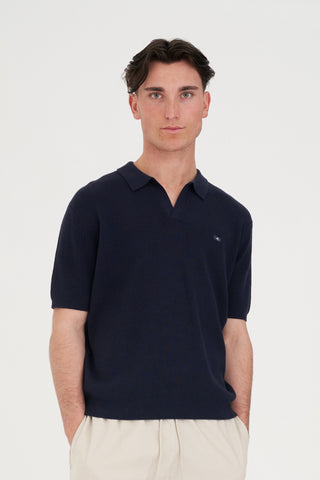 CLASSIC KNIT POLO NAVY