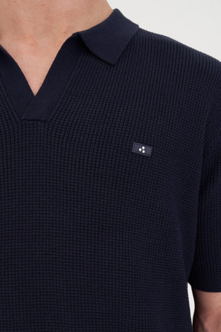 CLASSIC KNIT POLO NAVY