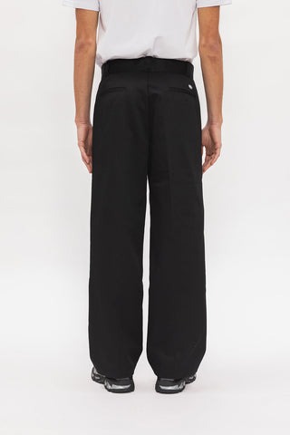DOUBLE KNEE WIDE UNION PANT BLACK