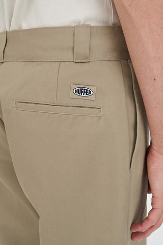 DOUBLE KNEE WIDE UNION PANT TAN