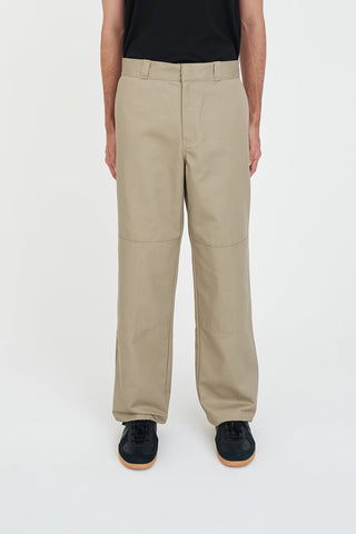DOUBLE KNEE WIDE UNION PANT TAN
