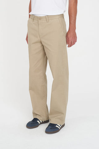 WIDE FIT CHINO PANT TAN
