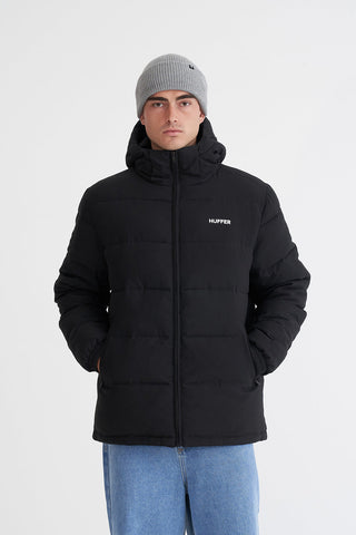 MENS HUFFER PUFFER JKT BLACK