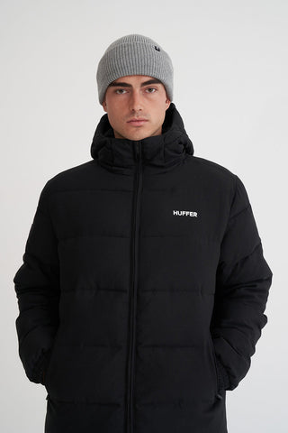 MENS HUFFER PUFFER JKT BLACK
