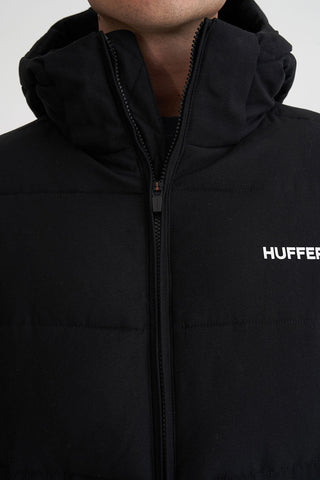 MENS HUFFER PUFFER JKT BLACK