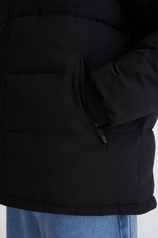 MENS HUFFER PUFFER JKT BLACK