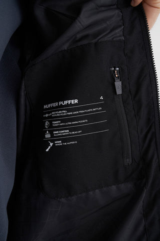 MENS HUFFER PUFFER JKT BLACK