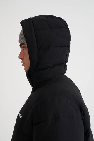 MENS HUFFER PUFFER JKT BLACK