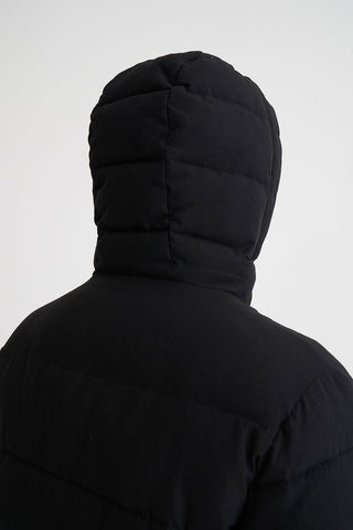 MENS HUFFER PUFFER JKT BLACK