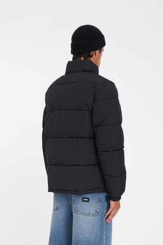 MENS HFR TRACK PUFFER JACKET BLACK