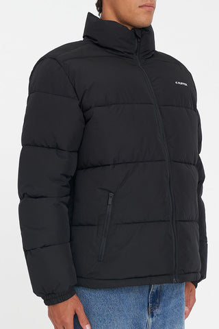 MENS HFR TRACK PUFFER JACKET BLACK