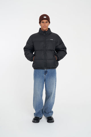 MENS RIDER PUFFER JKT BLACK