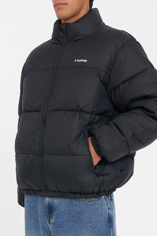 MENS RIDER PUFFER JACKET BLACK