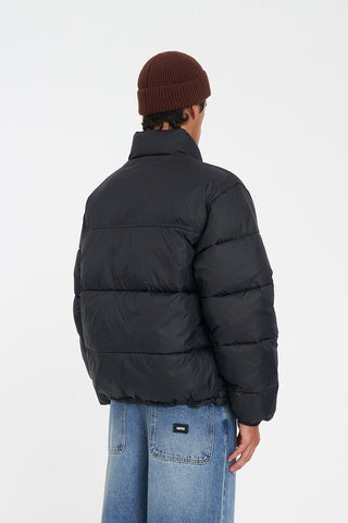 MENS RIDER PUFFER JACKET BLACK
