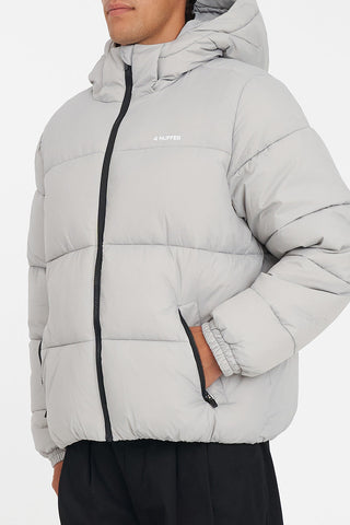 MENS STREET PUFFER JACKET CEMENT