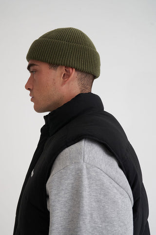 MENS HUFFER PUFFER VEST BLACK