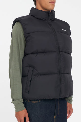 MENS STREET PUFFER VEST BLACK