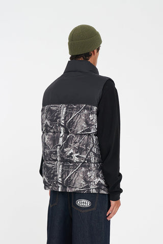 MENS RIDER PUFFER VEST WOODHILL/BLK